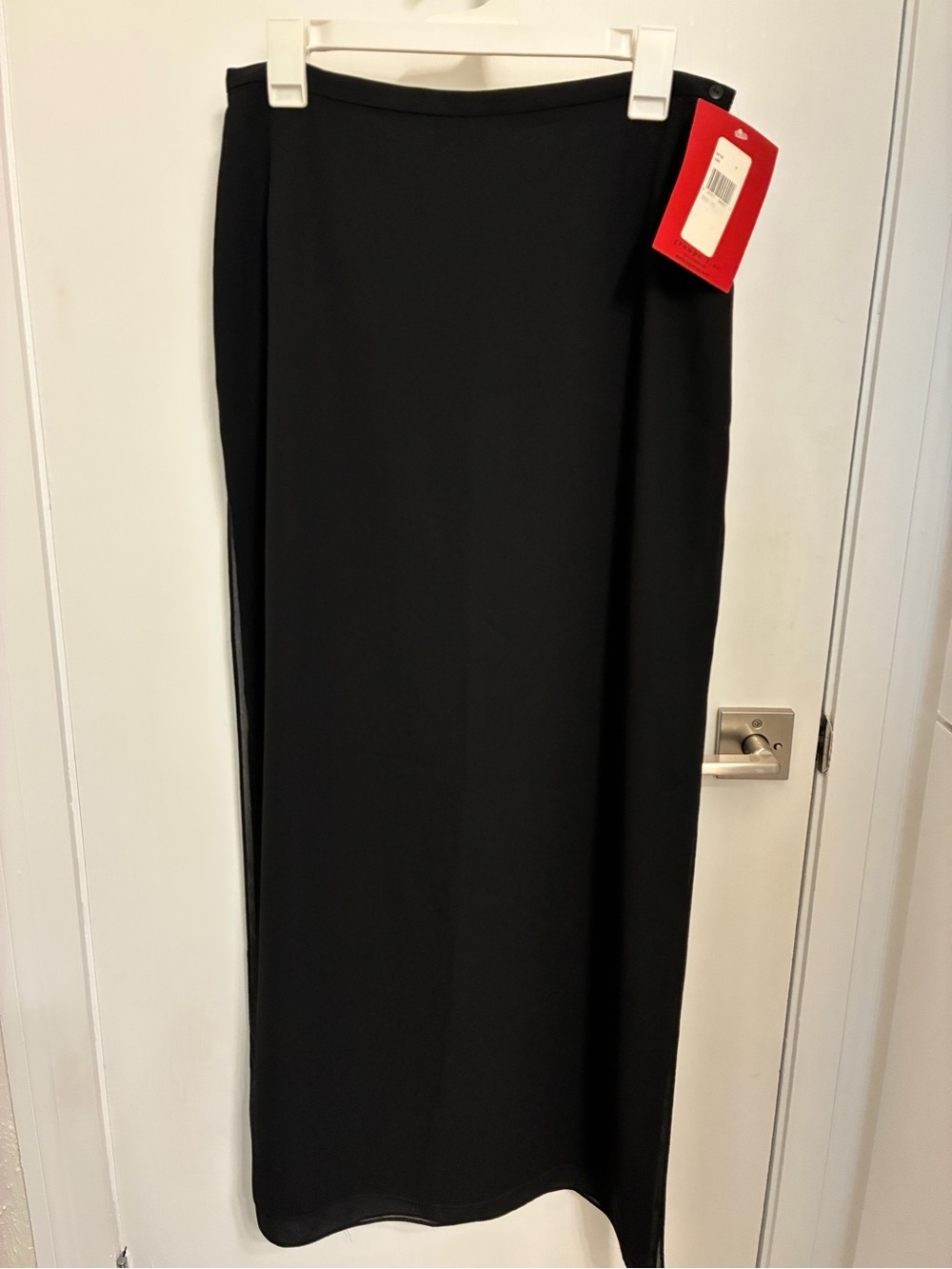 JS Collections Black Maxi Skirt - Size 12. New W/ Tags